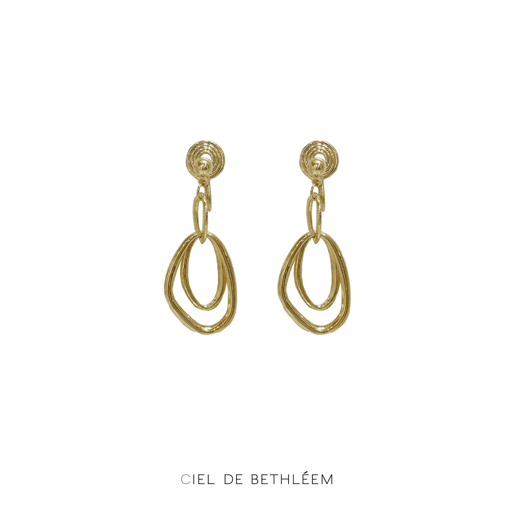 Oren Tubular Loop Earrings