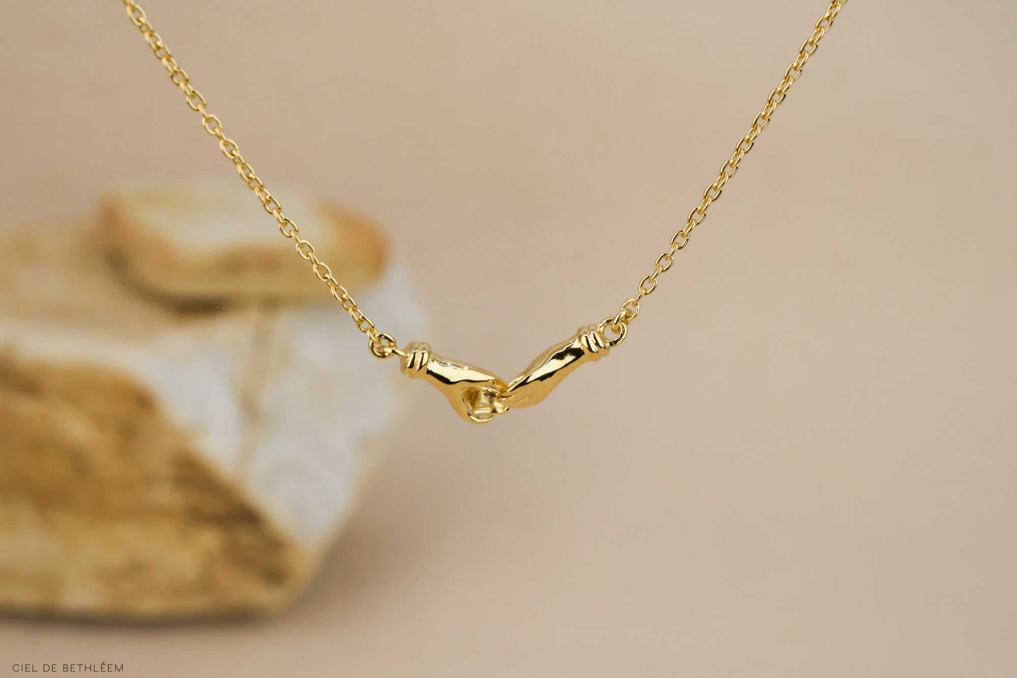 Awkward Embrace necklace