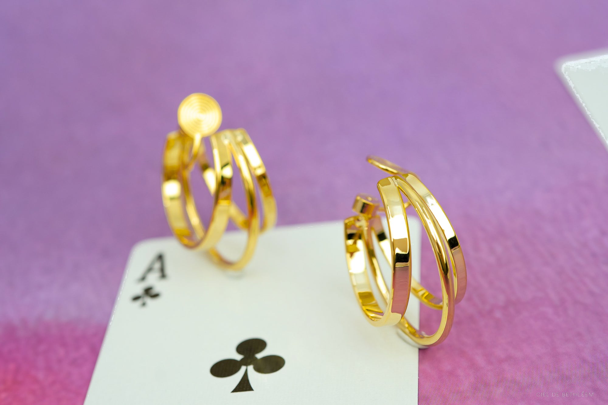 Triple Layer Semi Hoops