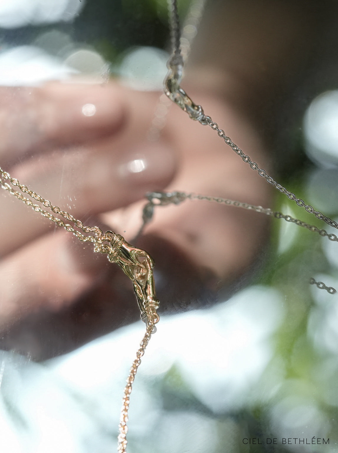 Awkward Embrace necklace