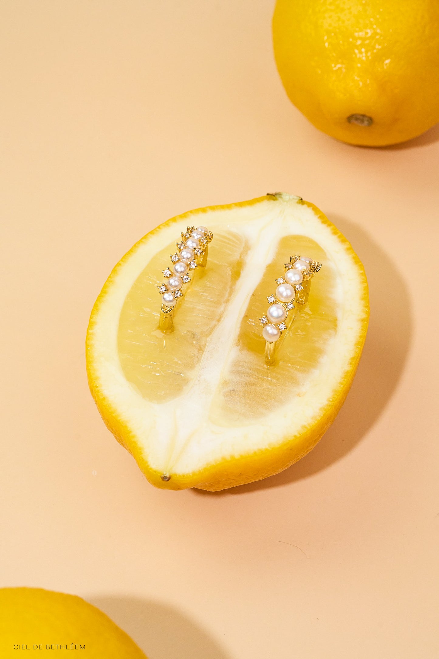 Pave Pearl Ring