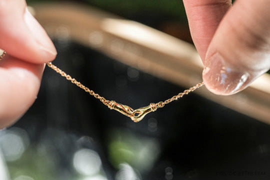 Awkward Embrace necklace