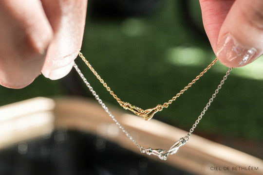 Awkward Embrace necklace