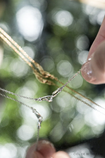 Awkward Embrace necklace