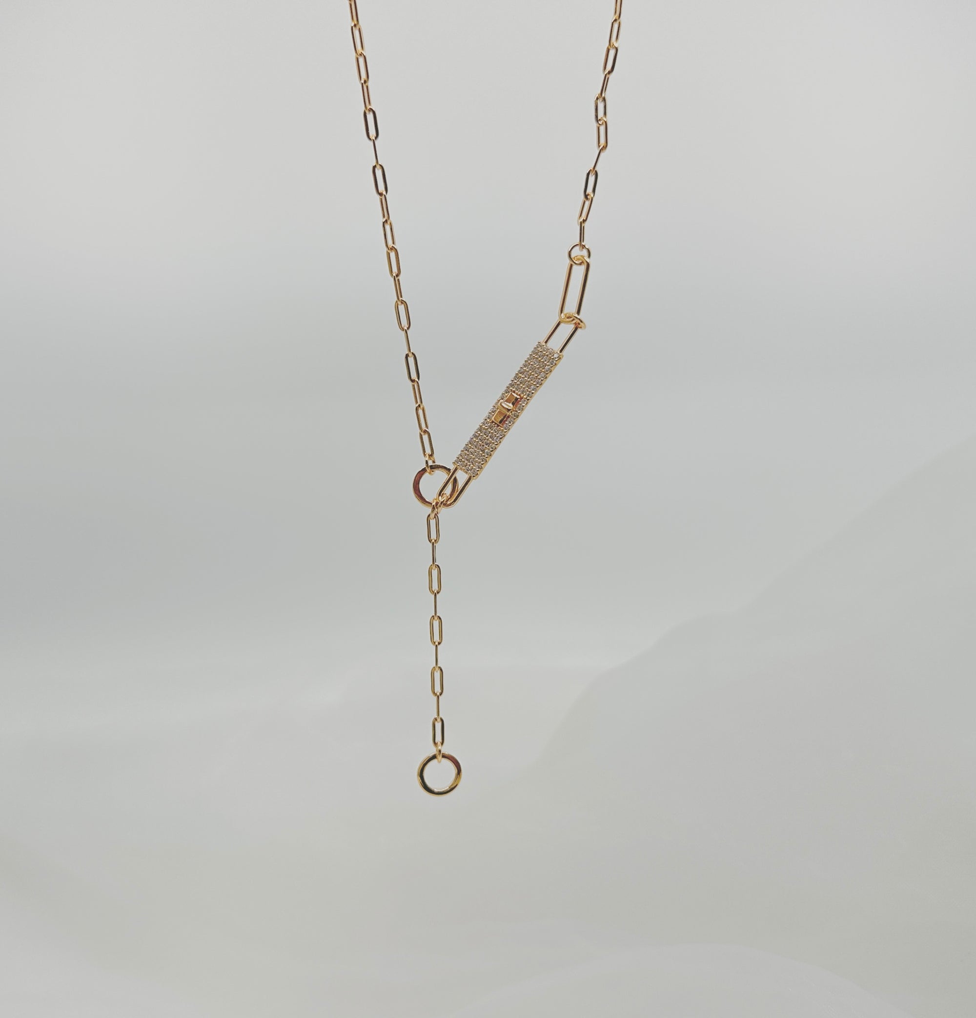 Once Again - Rose Gold 925 Silver Necklace