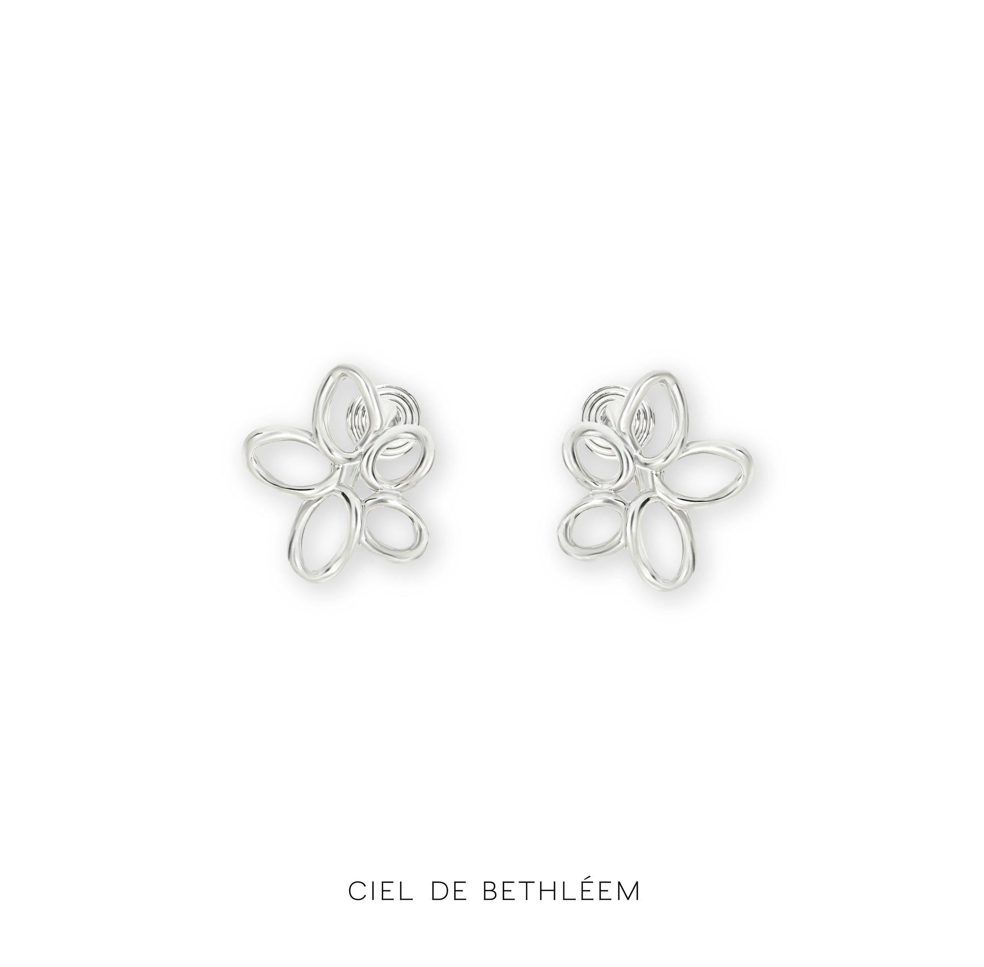 Sketchy Petal Earrings