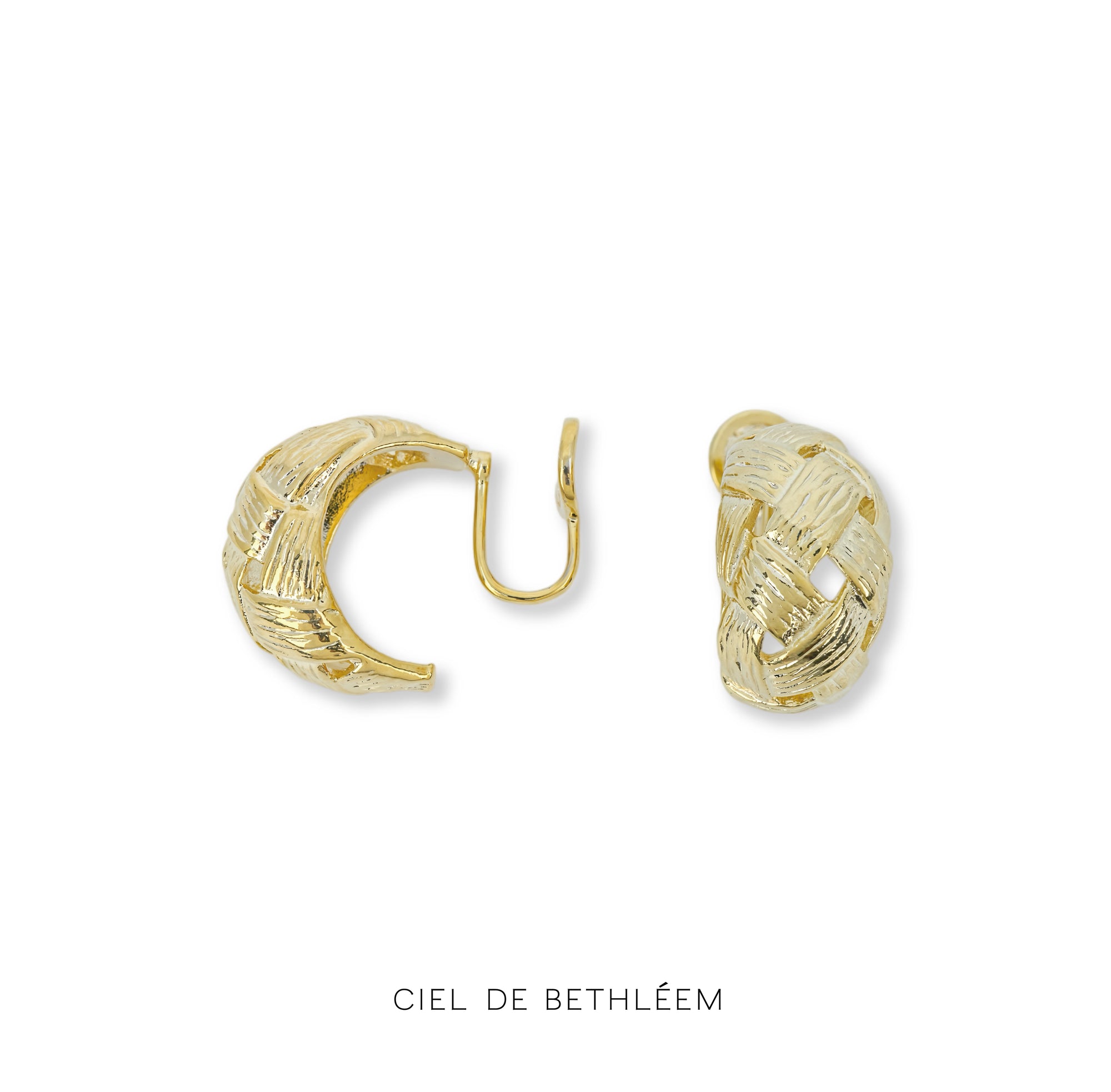 Weave Pattern Earrings