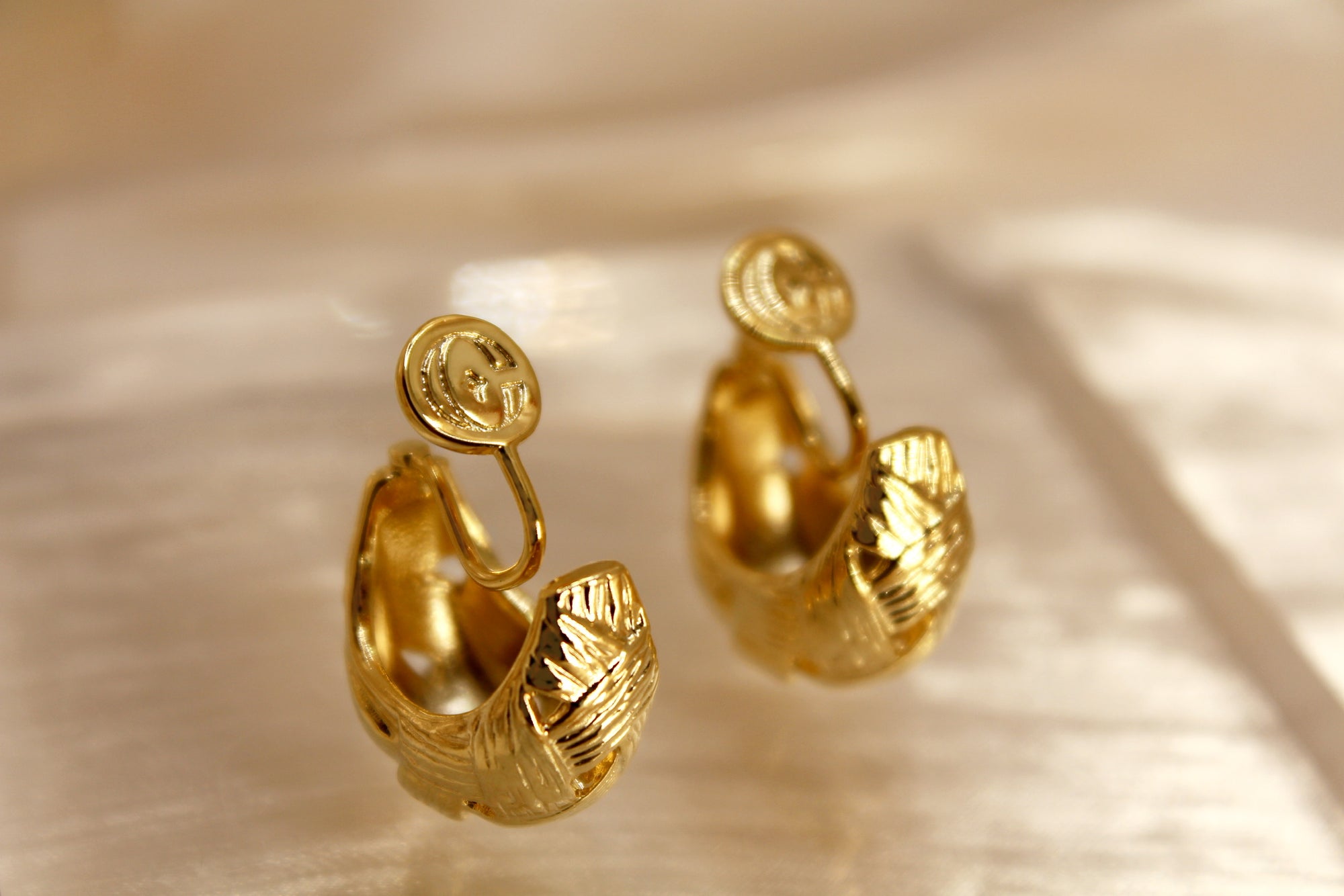 Weave Pattern Earrings