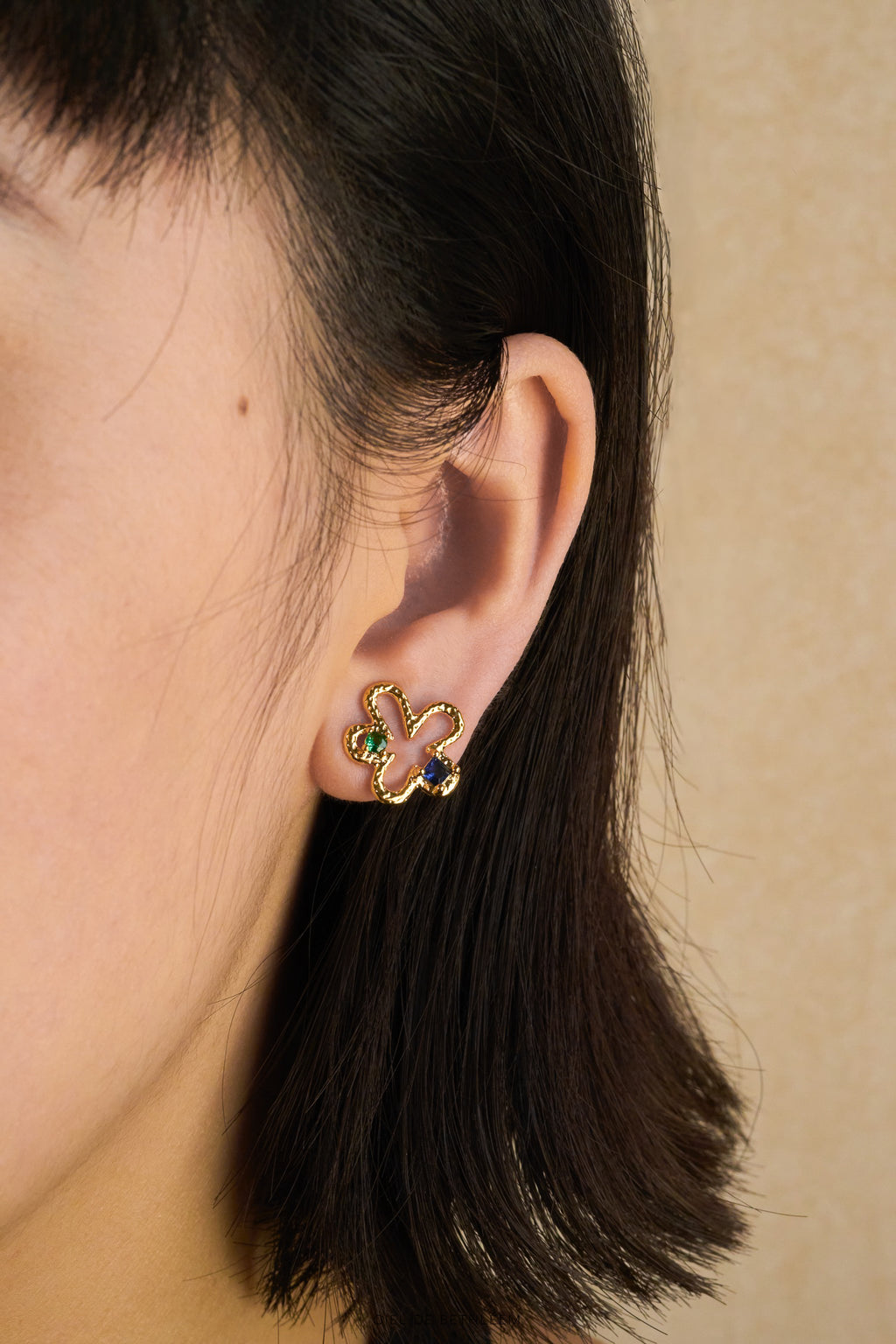 Blossom Charm Clip-on Earrings