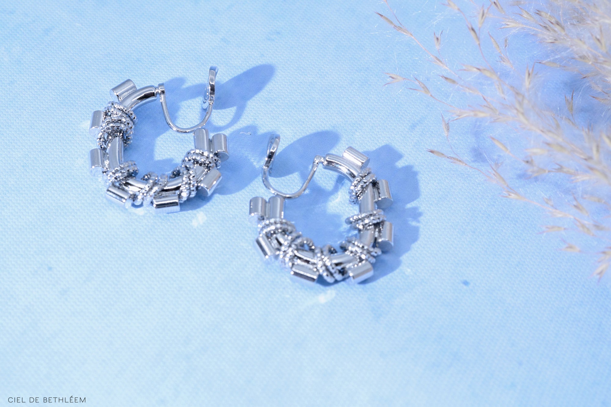 粗鏈耳環