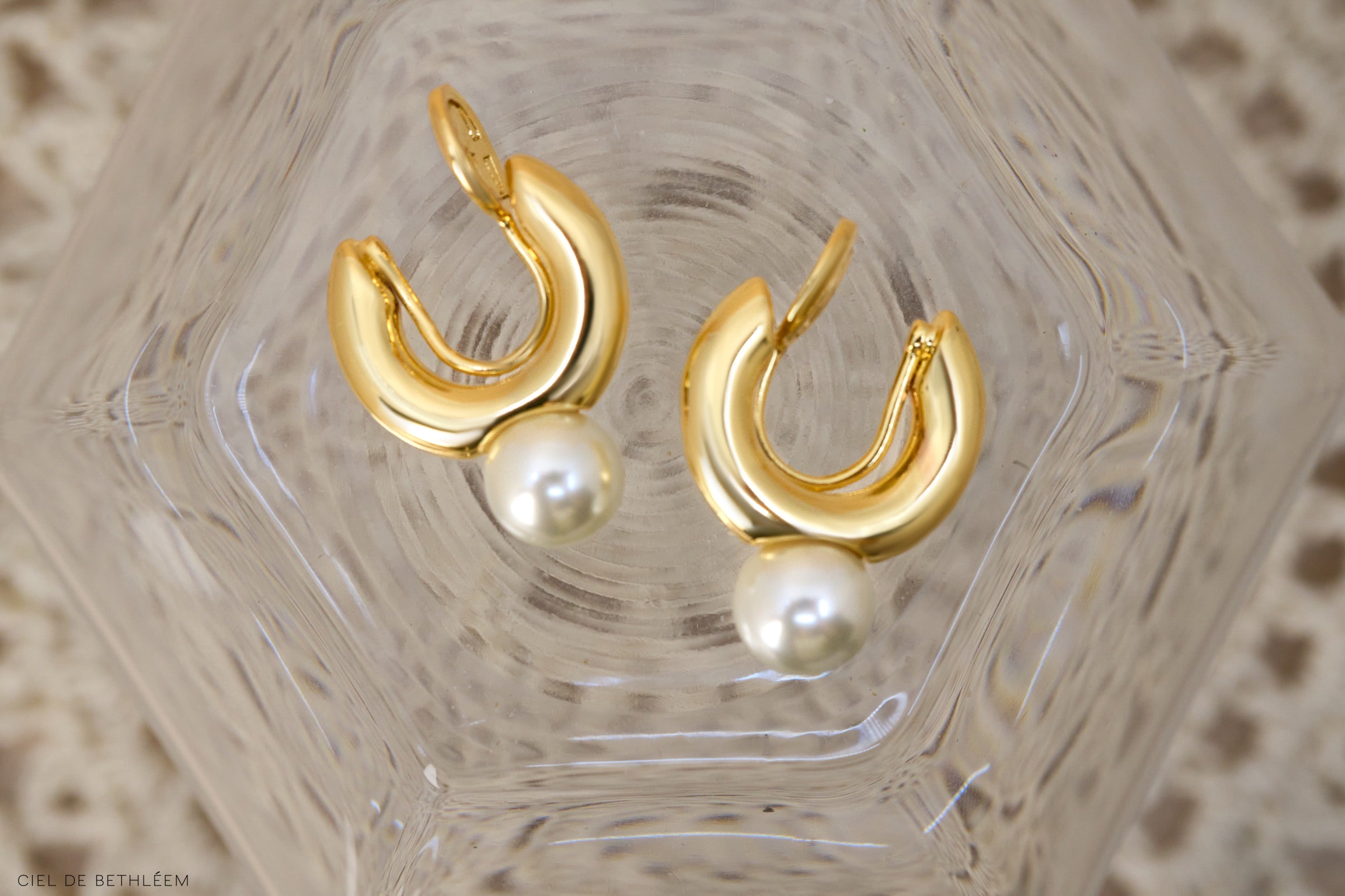 Dawn Pearl Hoops