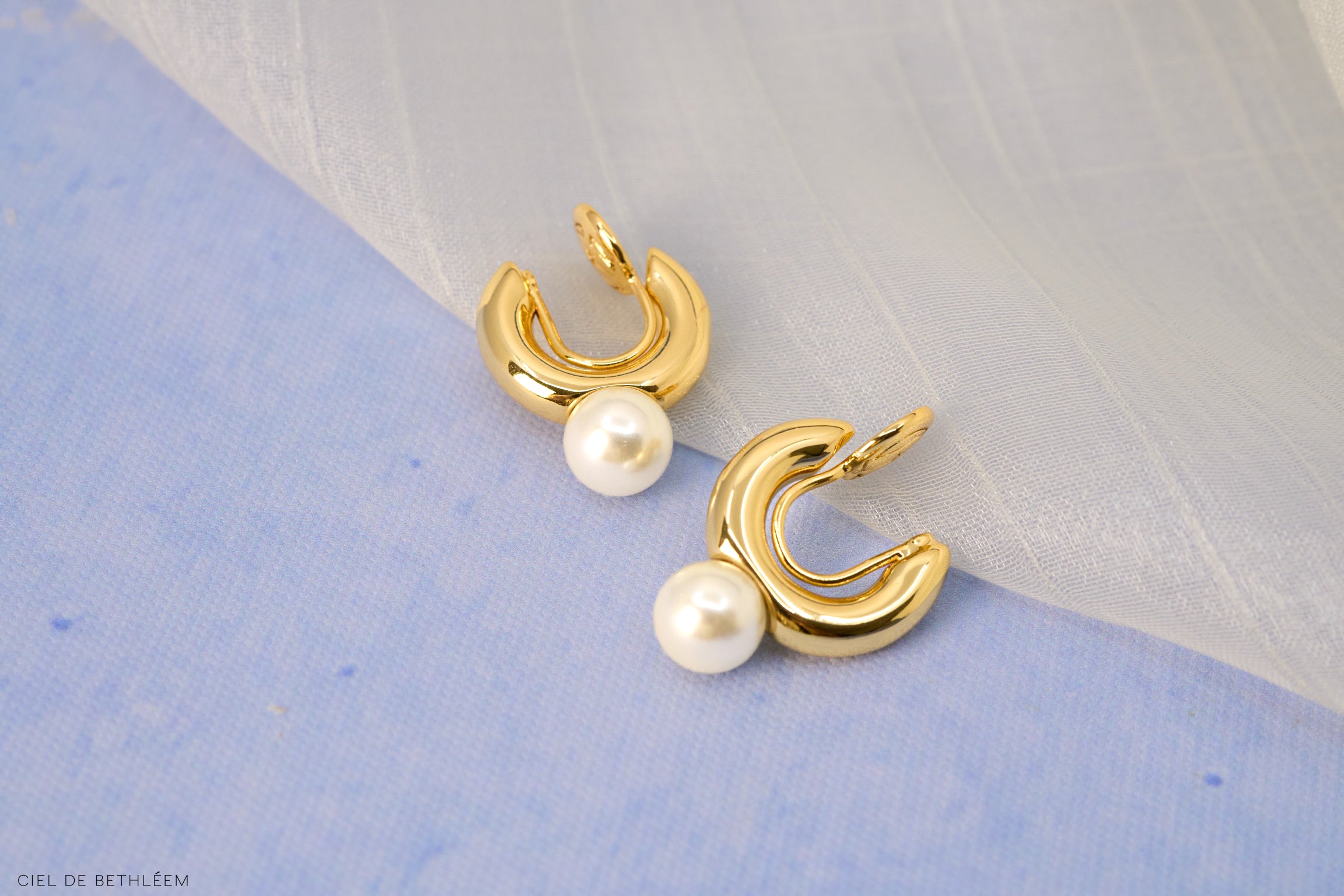 Dawn Pearl Hoops