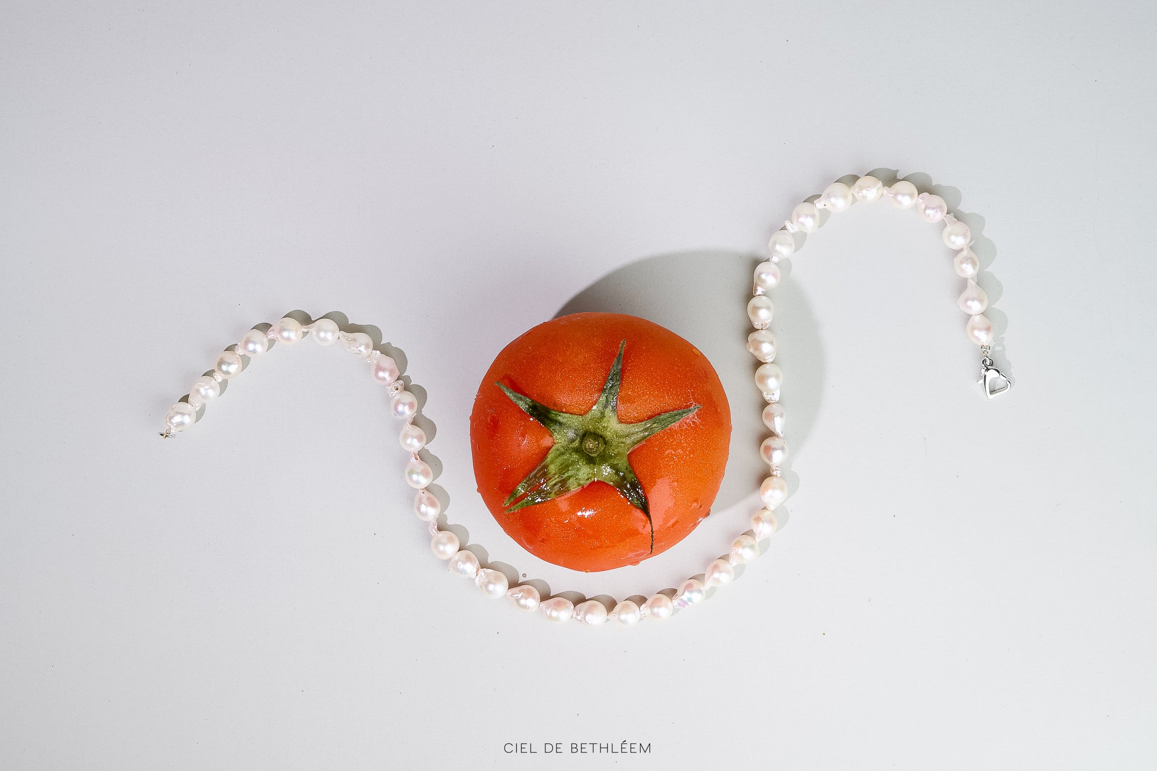 Natural Baroque Pearl Necklace