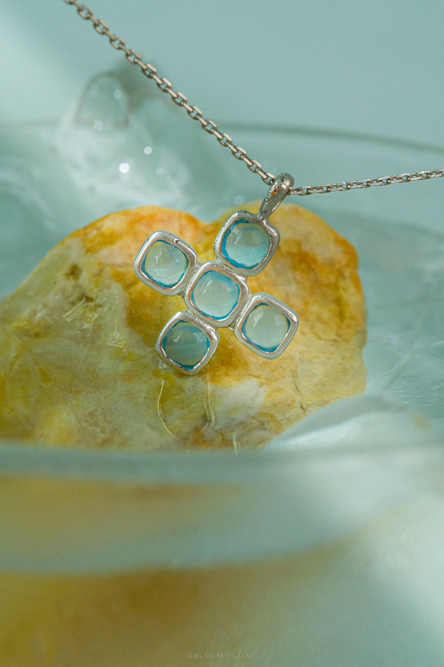 Beacon Cross Necklace