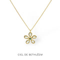 Golden Petal Necklace