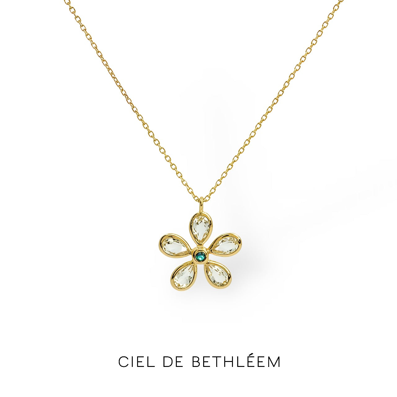 Golden Petal Necklace