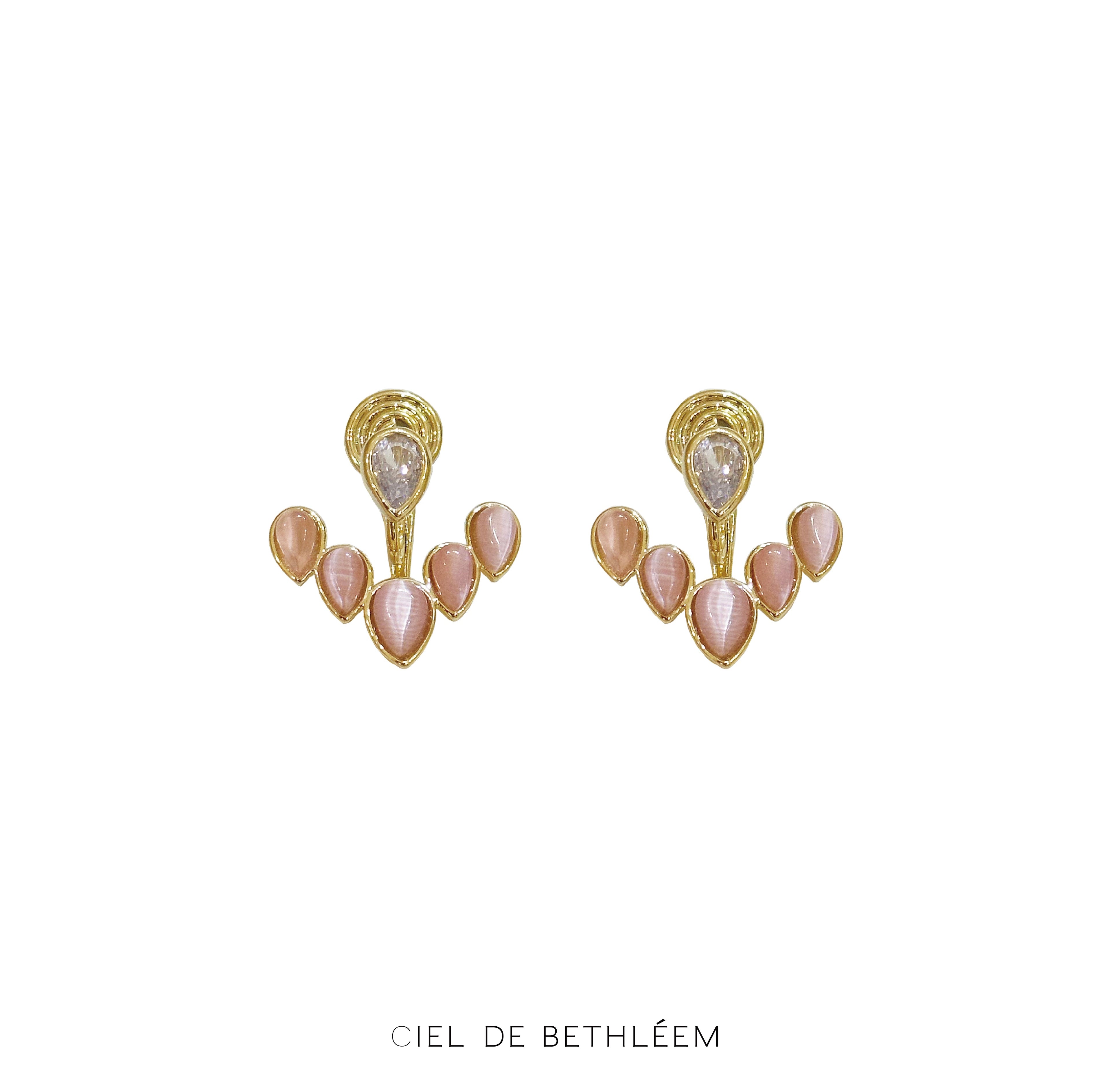 Watery Pear Earrings