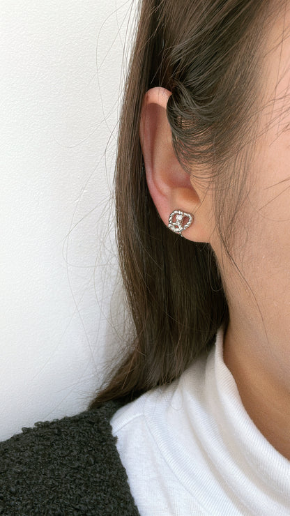 Together Pretzel Earrings