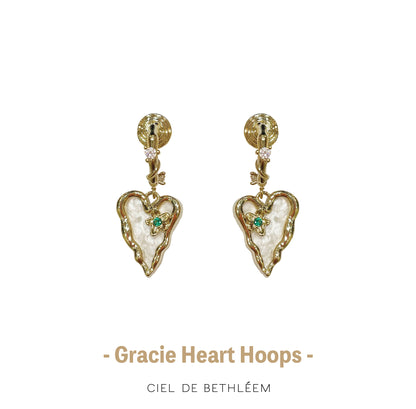 Gracie Heart Hoops