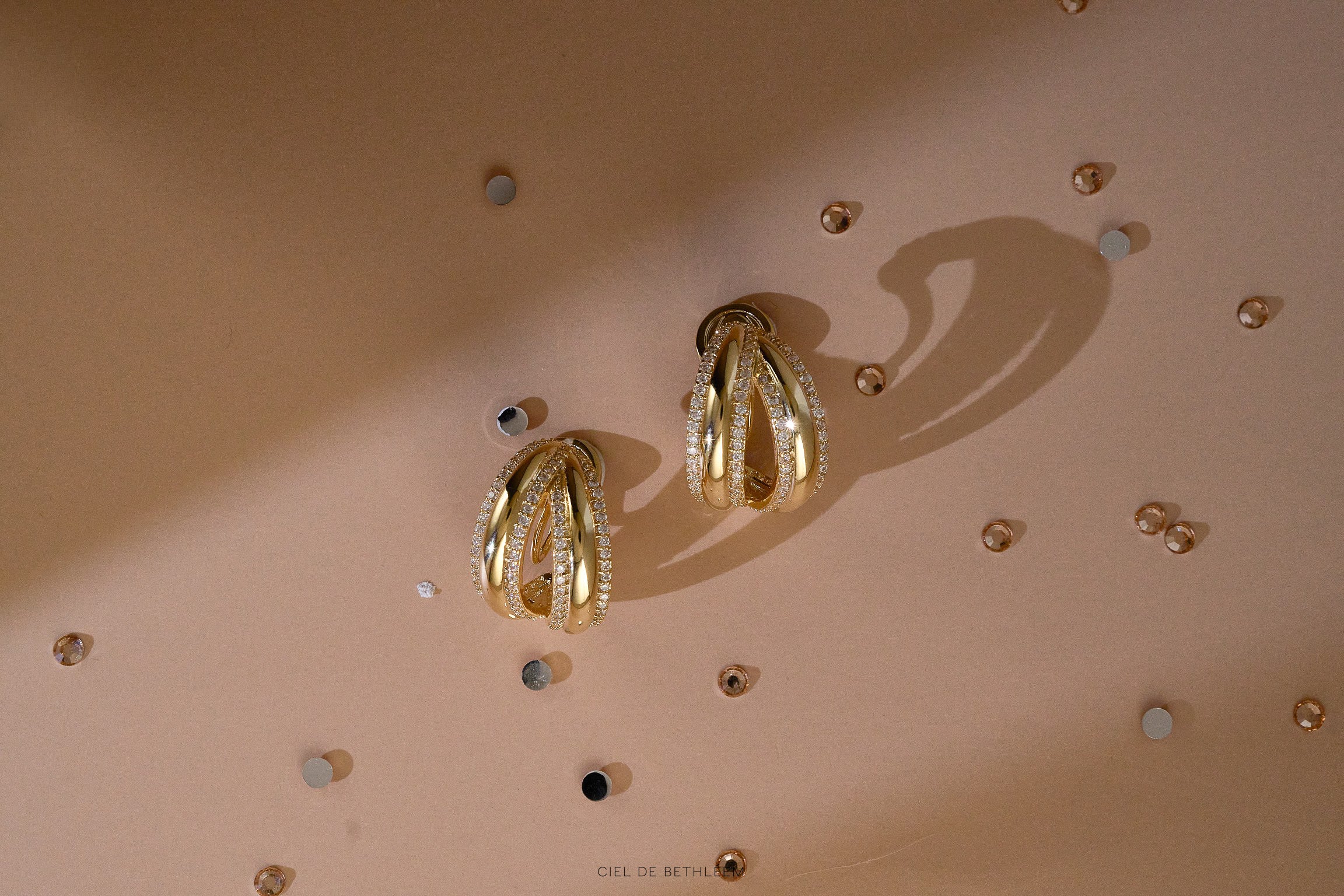 Crown of Conviction Clip-on Earrings