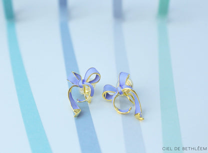 Ballerina Bow Earrings