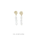Roman Pearl Drop Earrings
