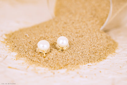 10mm Freshwater Pearl Earrings