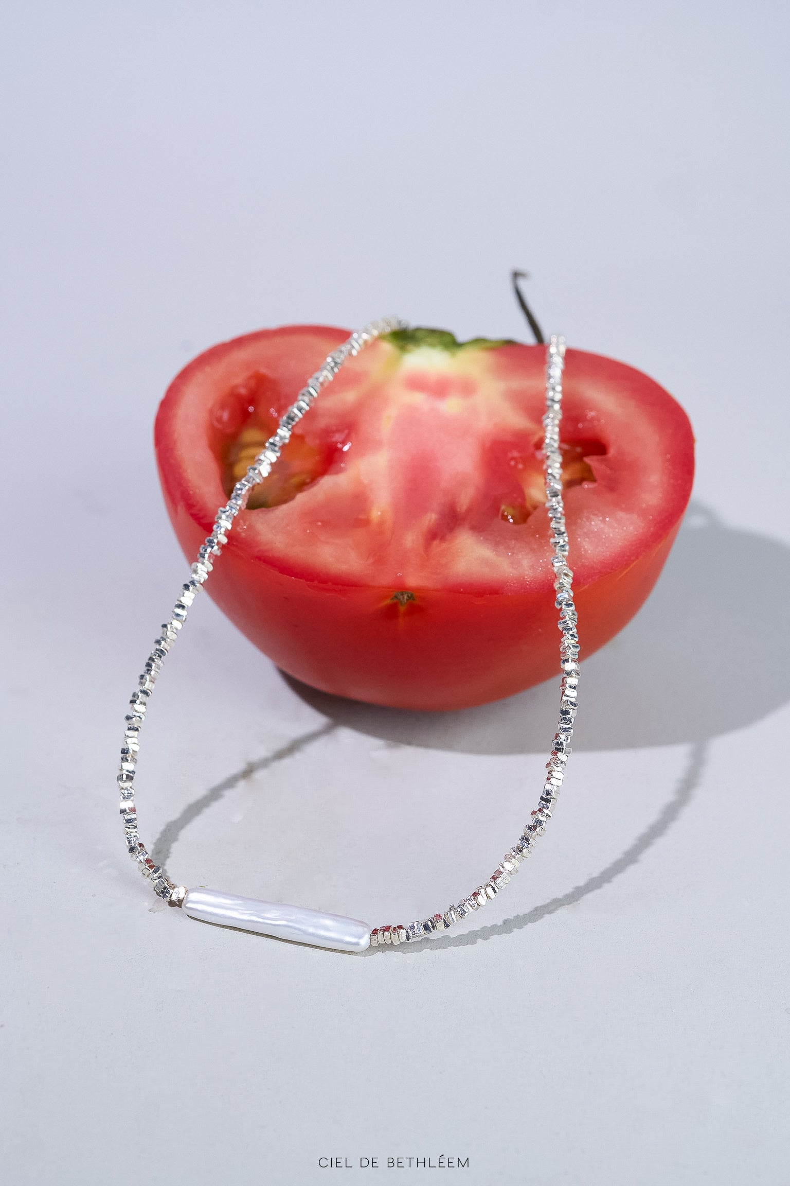 S925 Natural Baroque Pearl Necklace