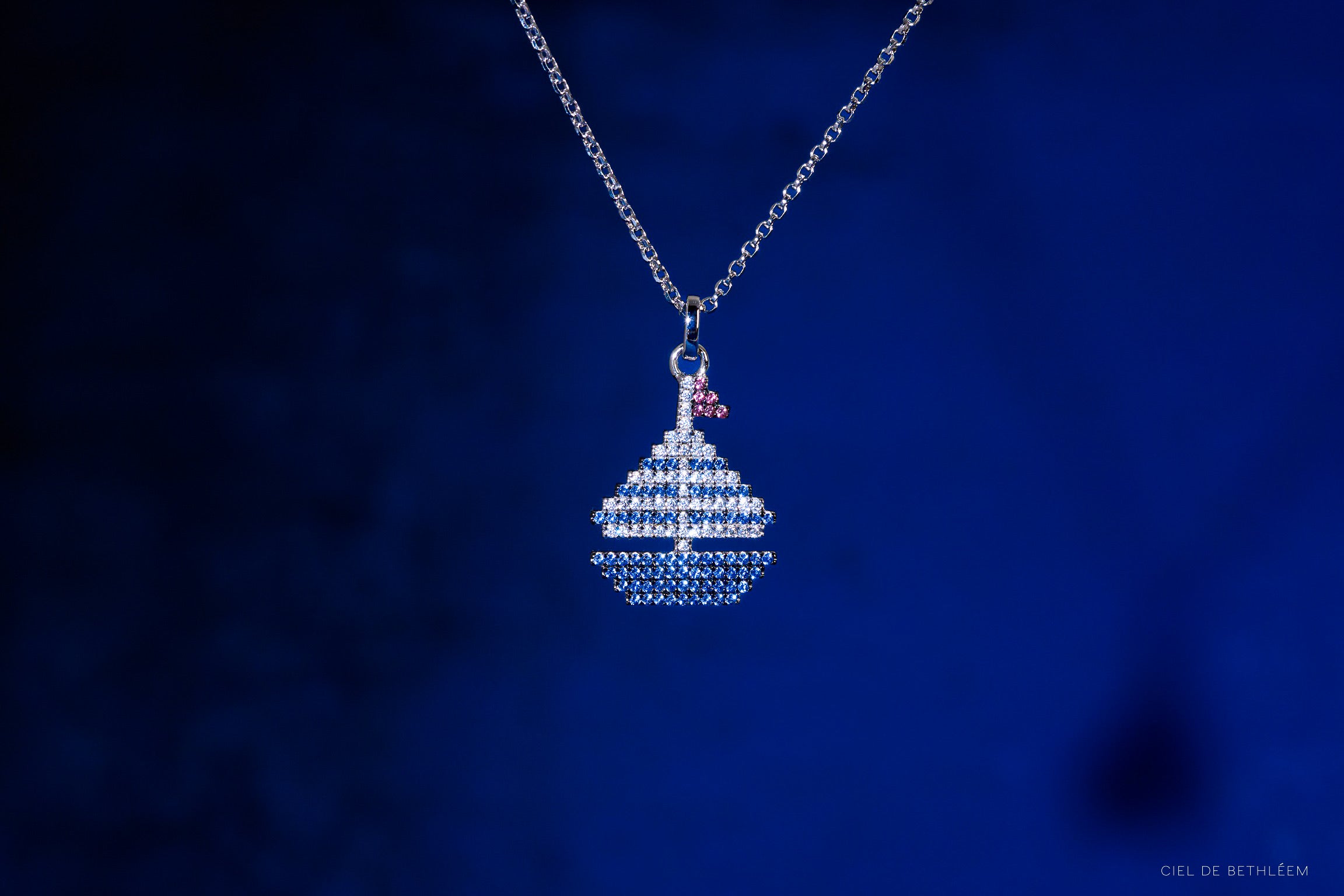 Boat - 925 Silver Necklace