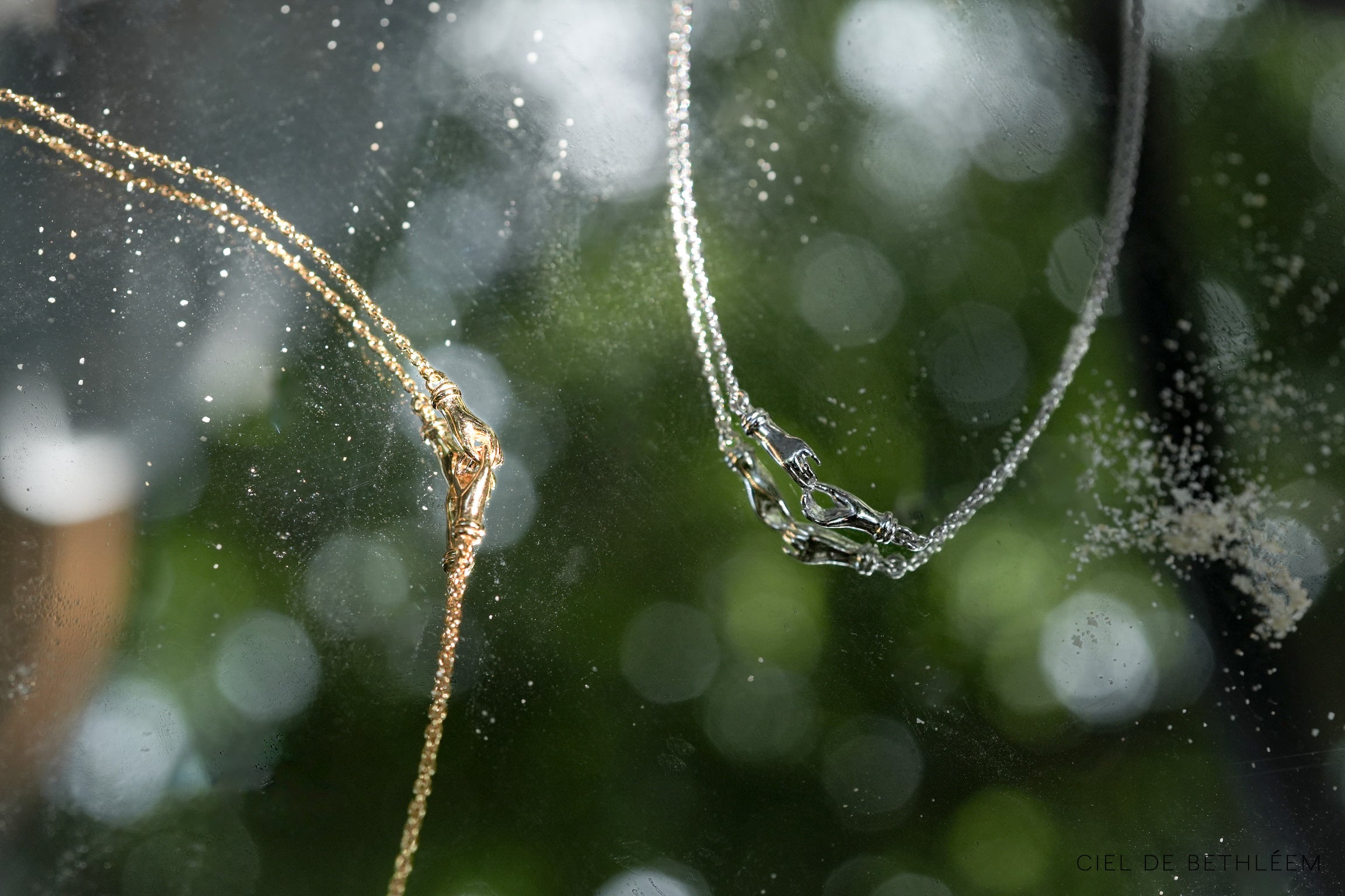 Awkward Embrace necklace