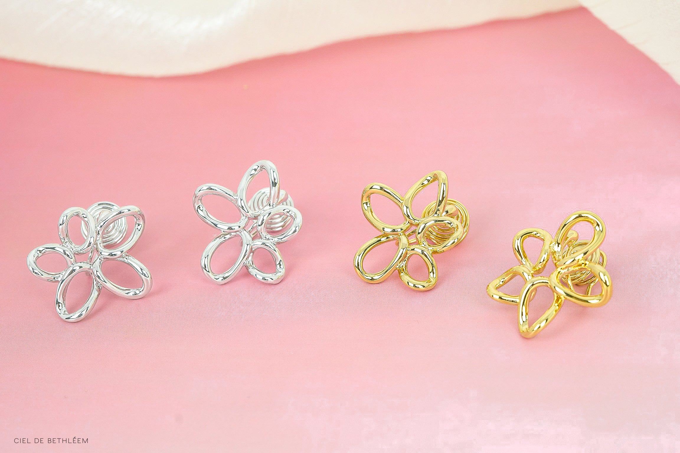 Sketchy Petal Earrings