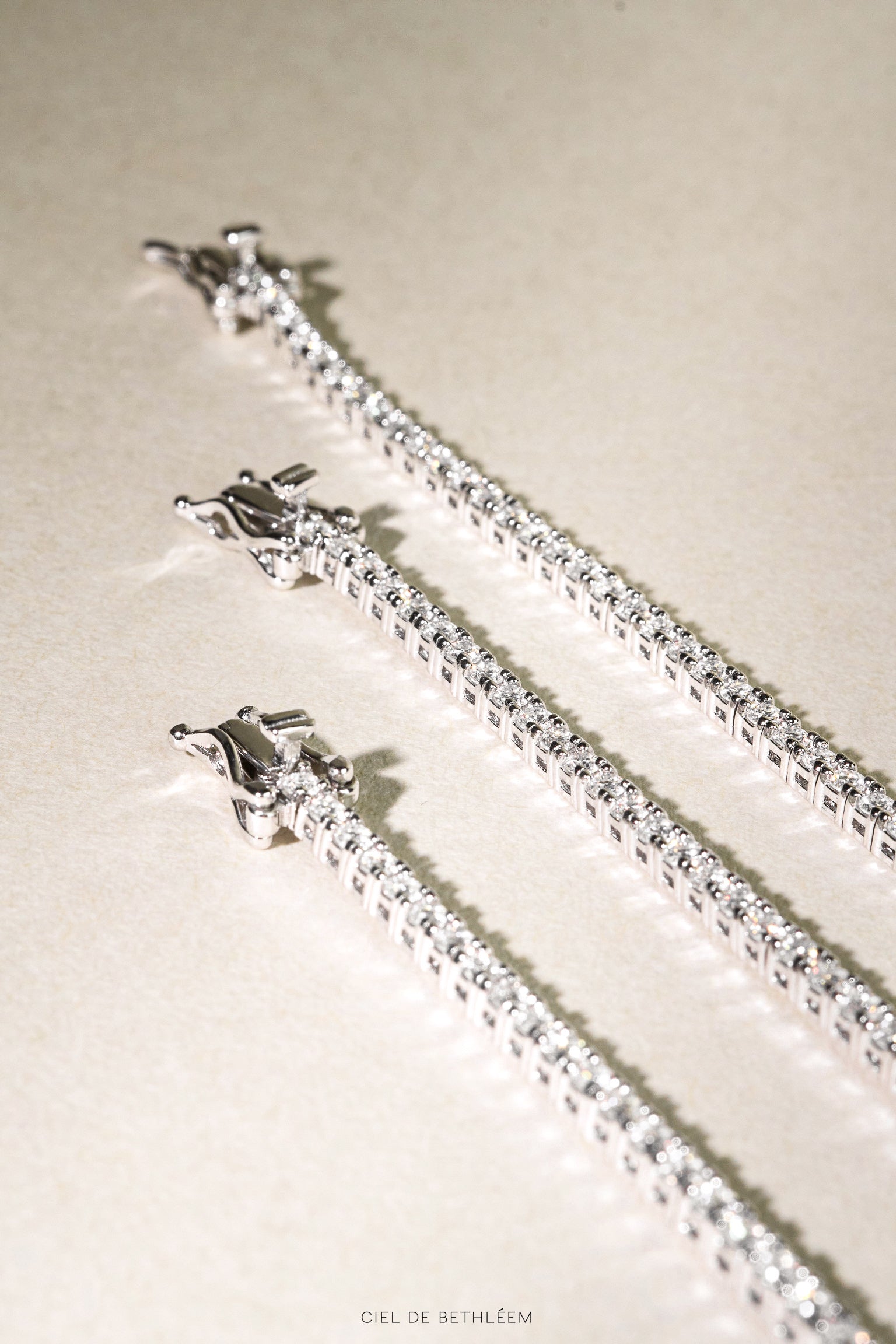 925 Silver Moissanite Tennis Bracelet