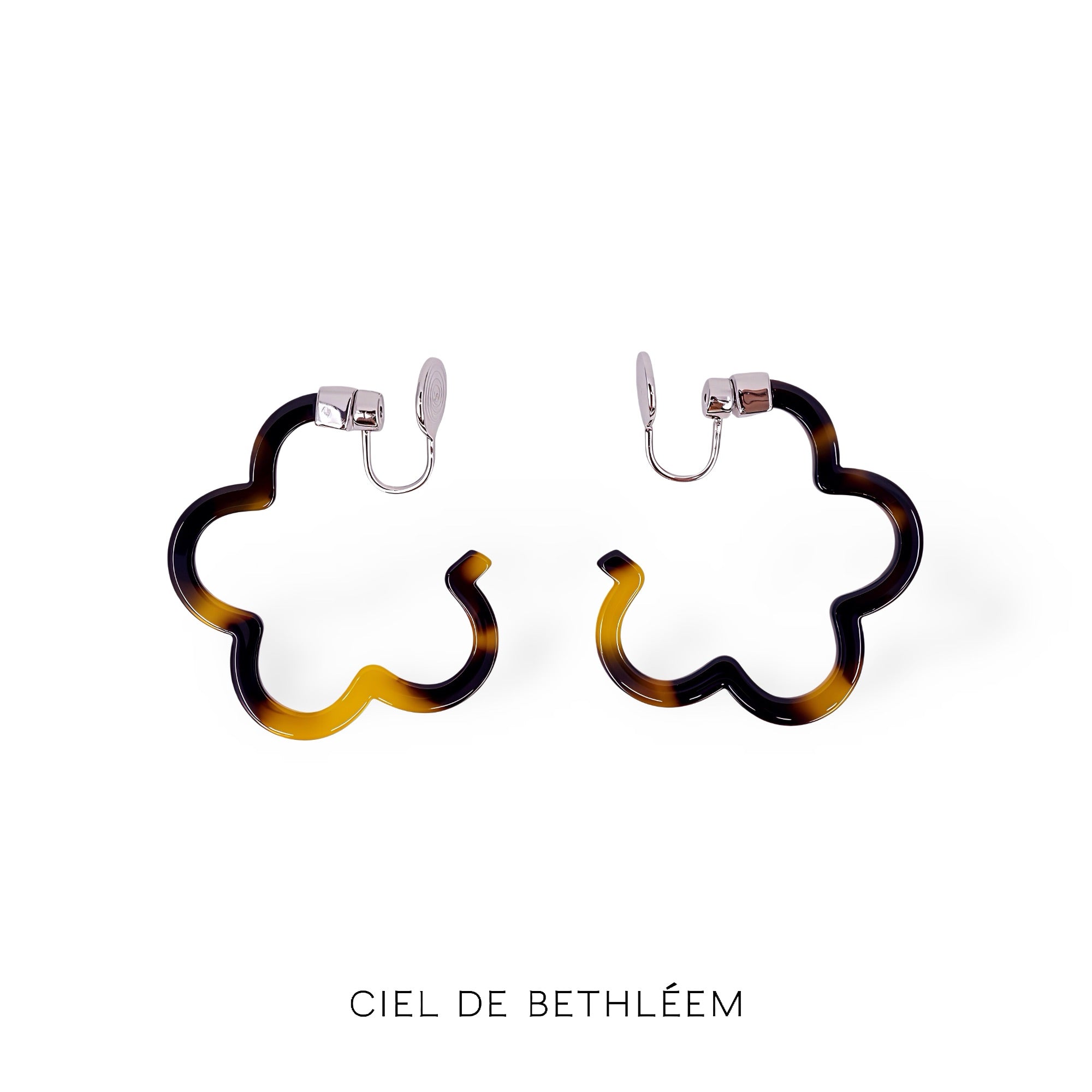 Toffee Petal Earrings