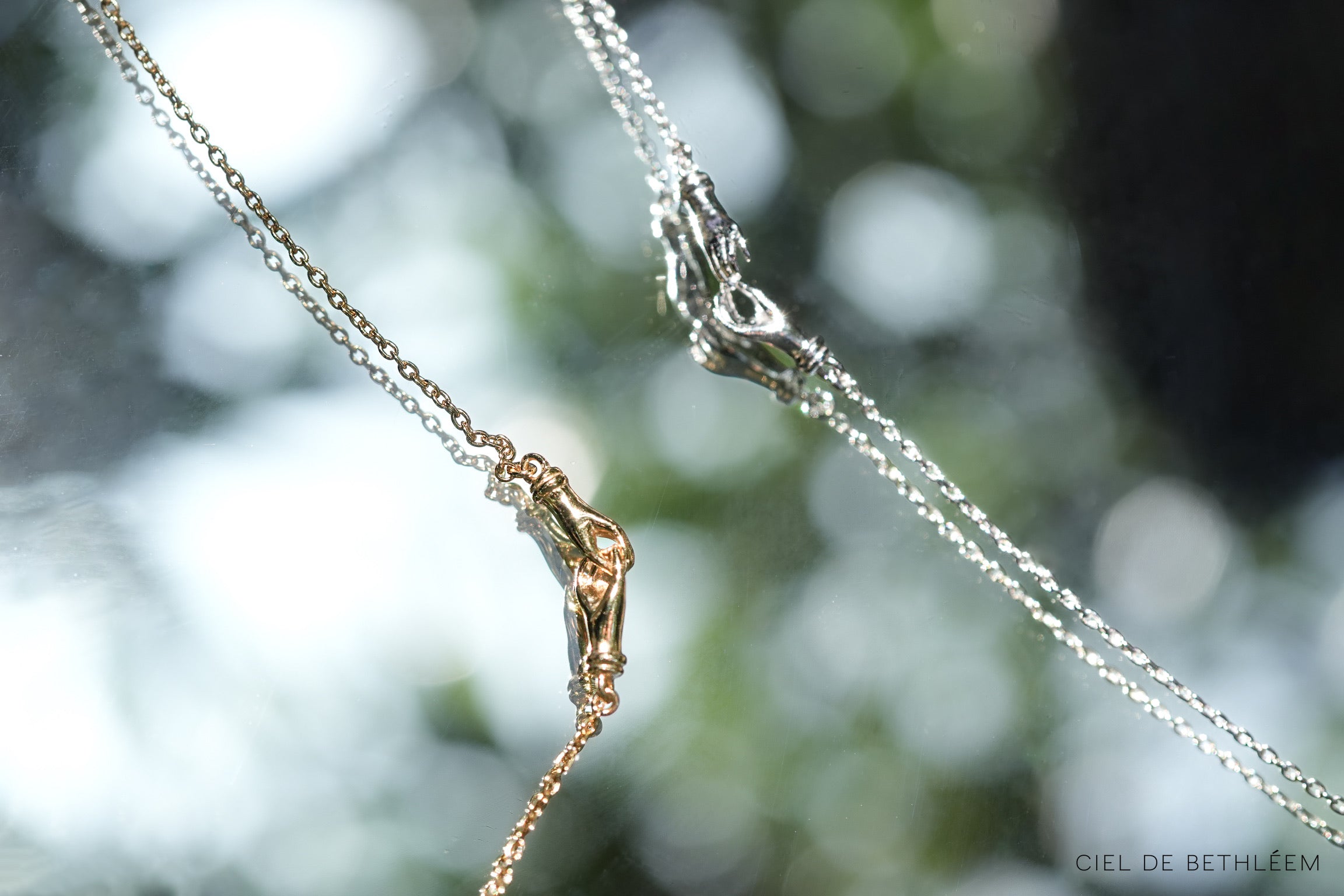 Awkward Embrace necklace