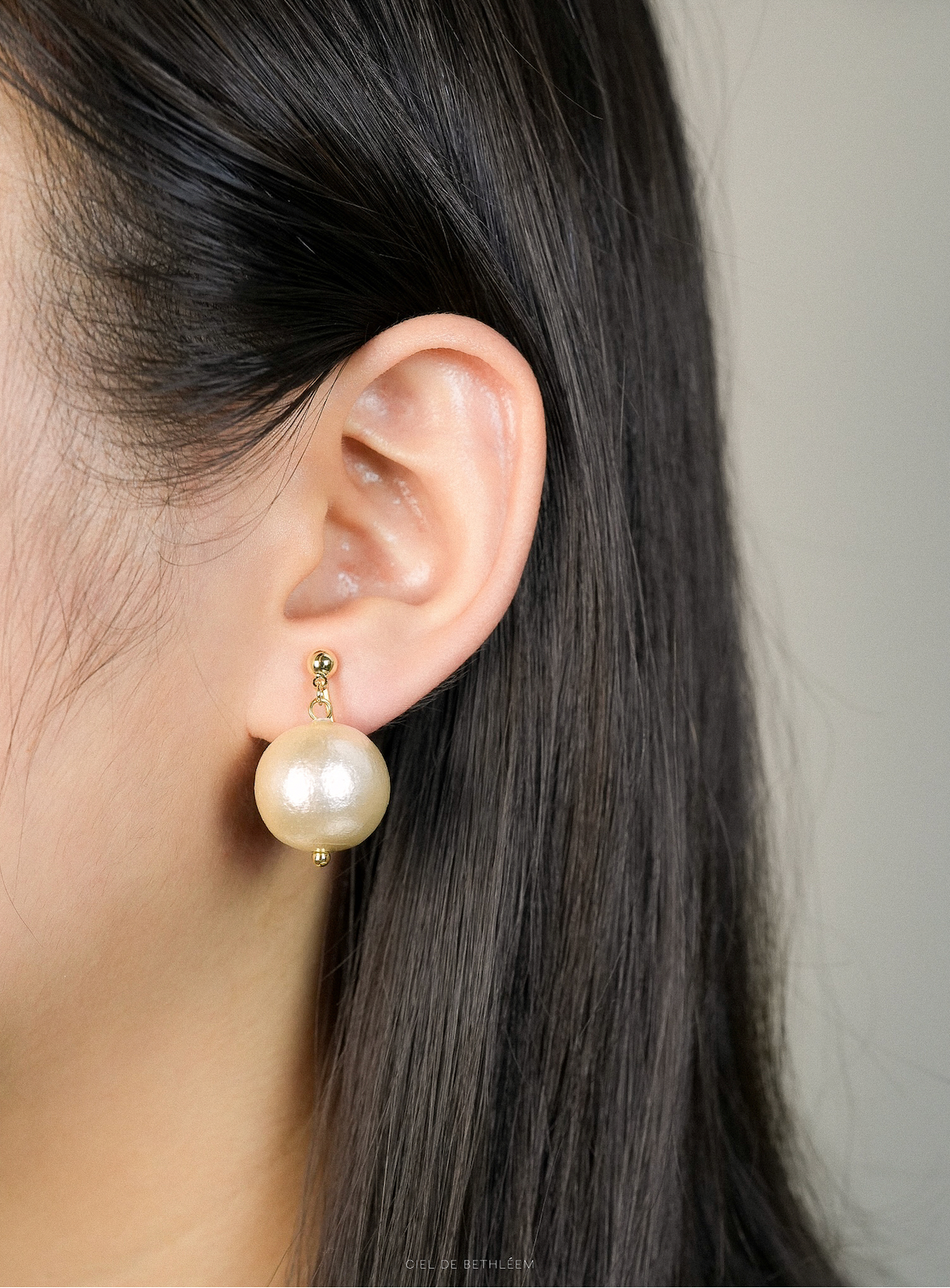 Champagne Gold Earrings