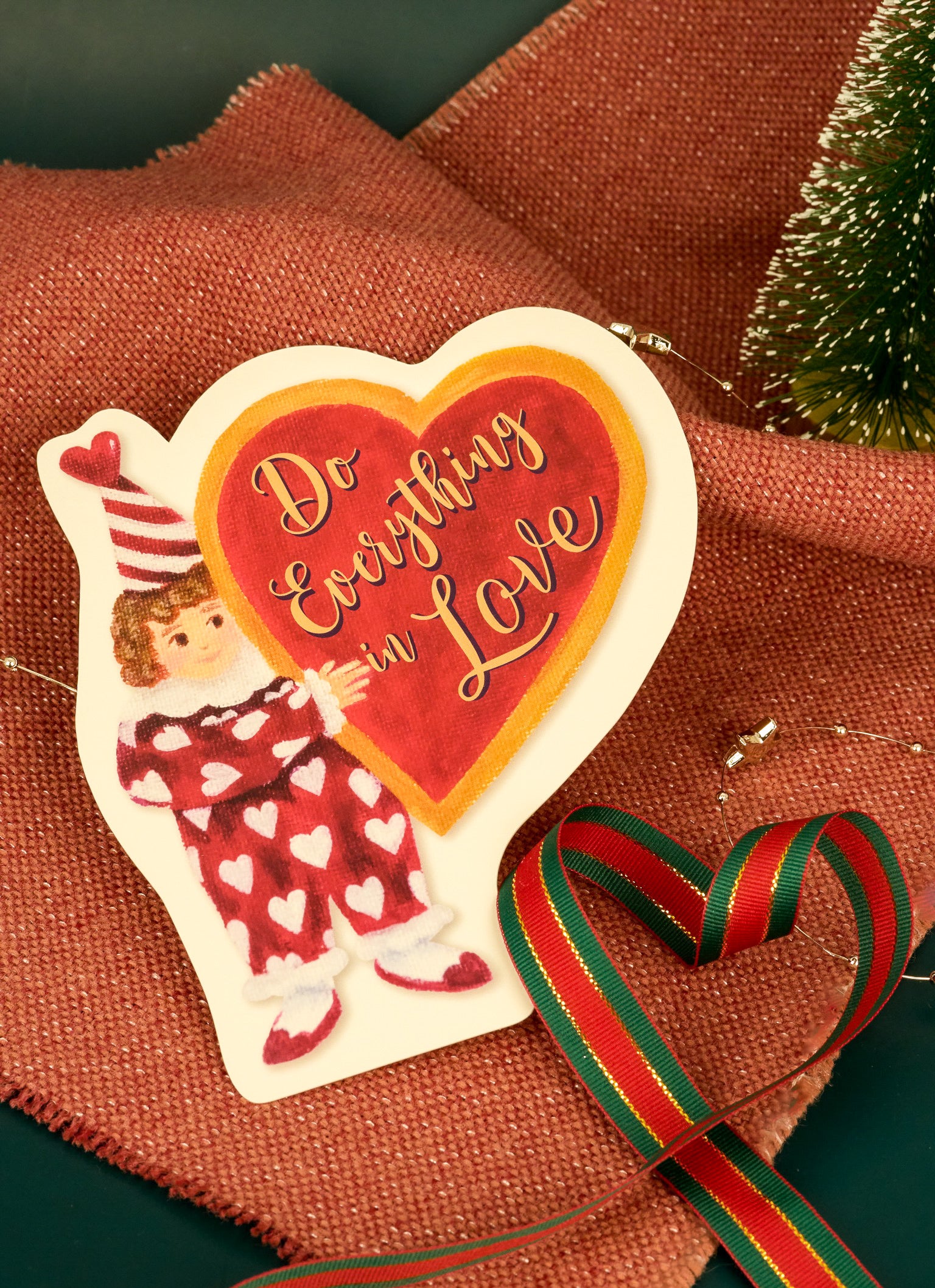 Artisanu x Ciel de Bethléem "Do Everything In Love" Postcard