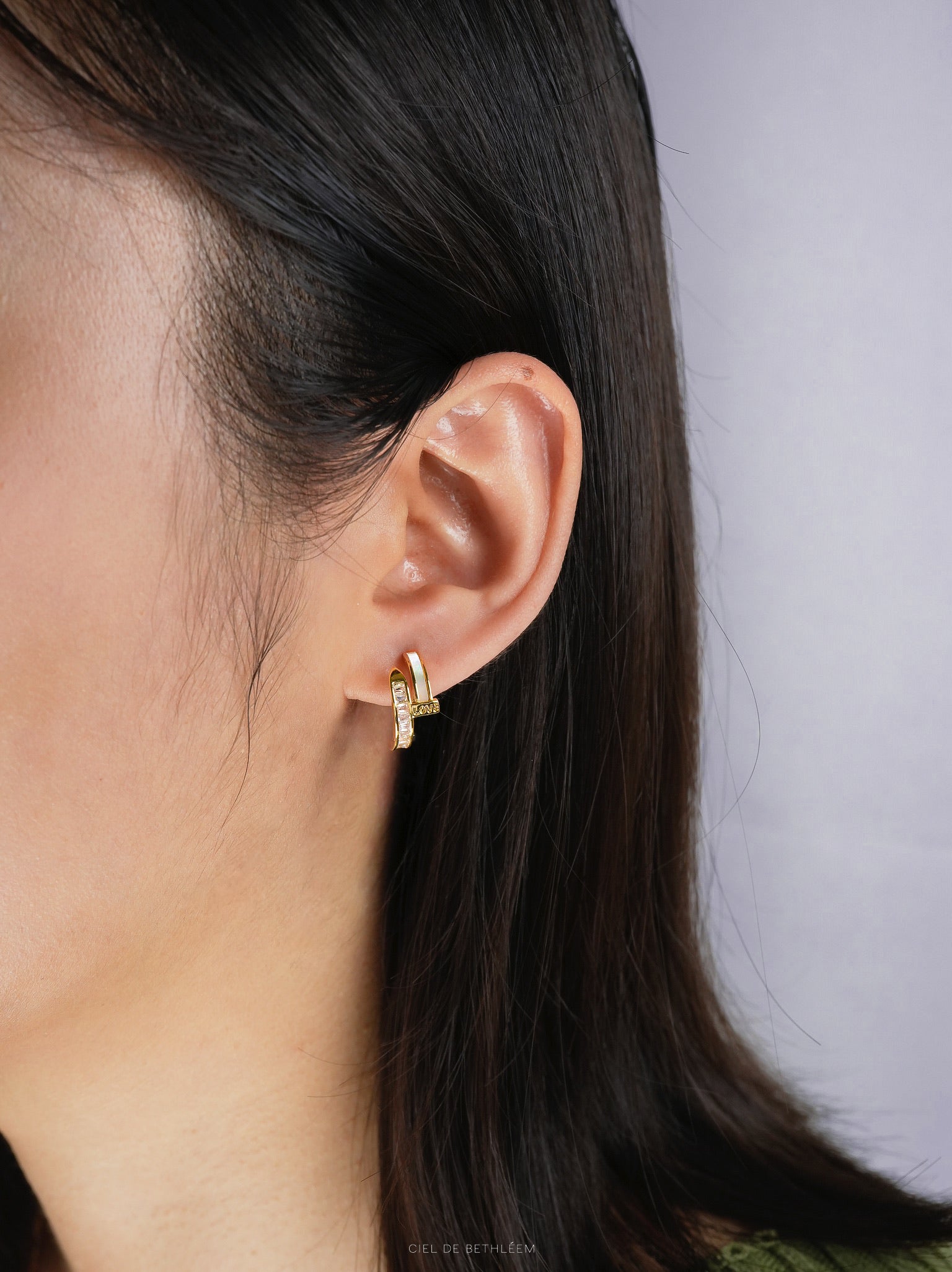 Emi Nail Clip-on Earrings