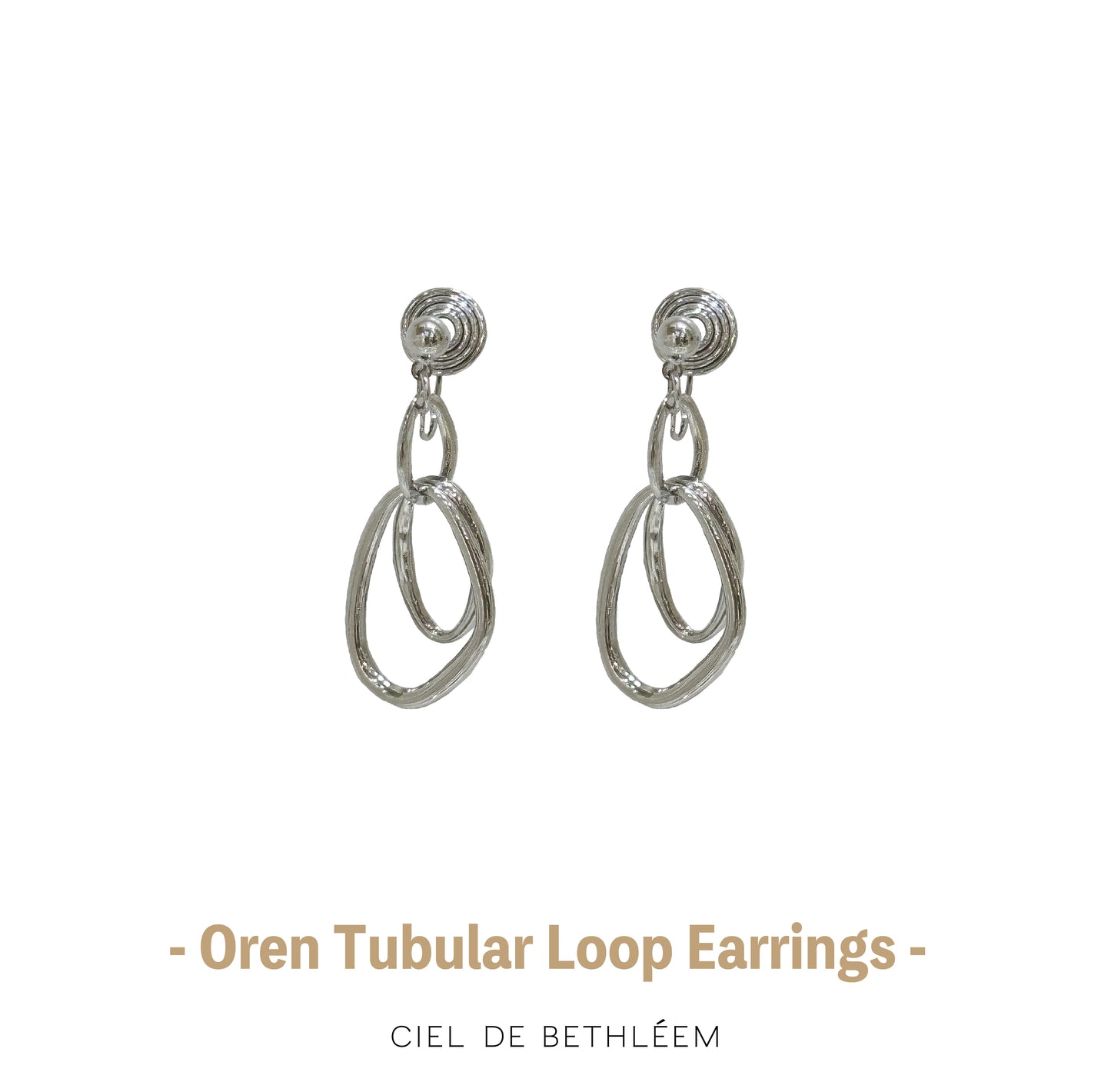 Oren Tubular Loop Earrings