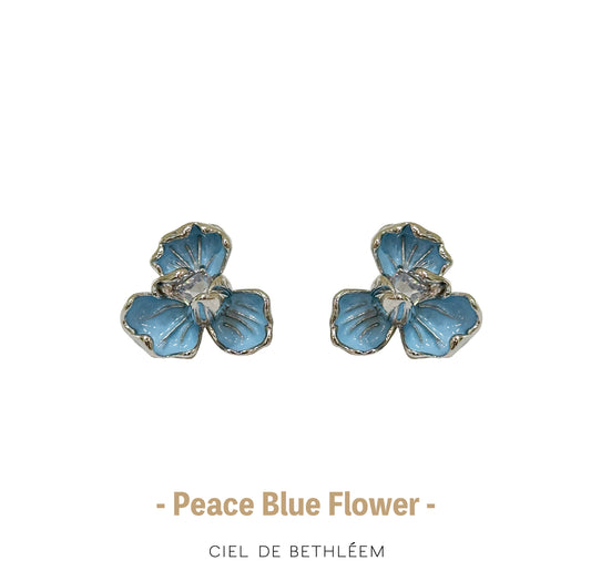 Peace Blue Flower