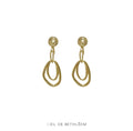 Oren Tubular Loop Earrings