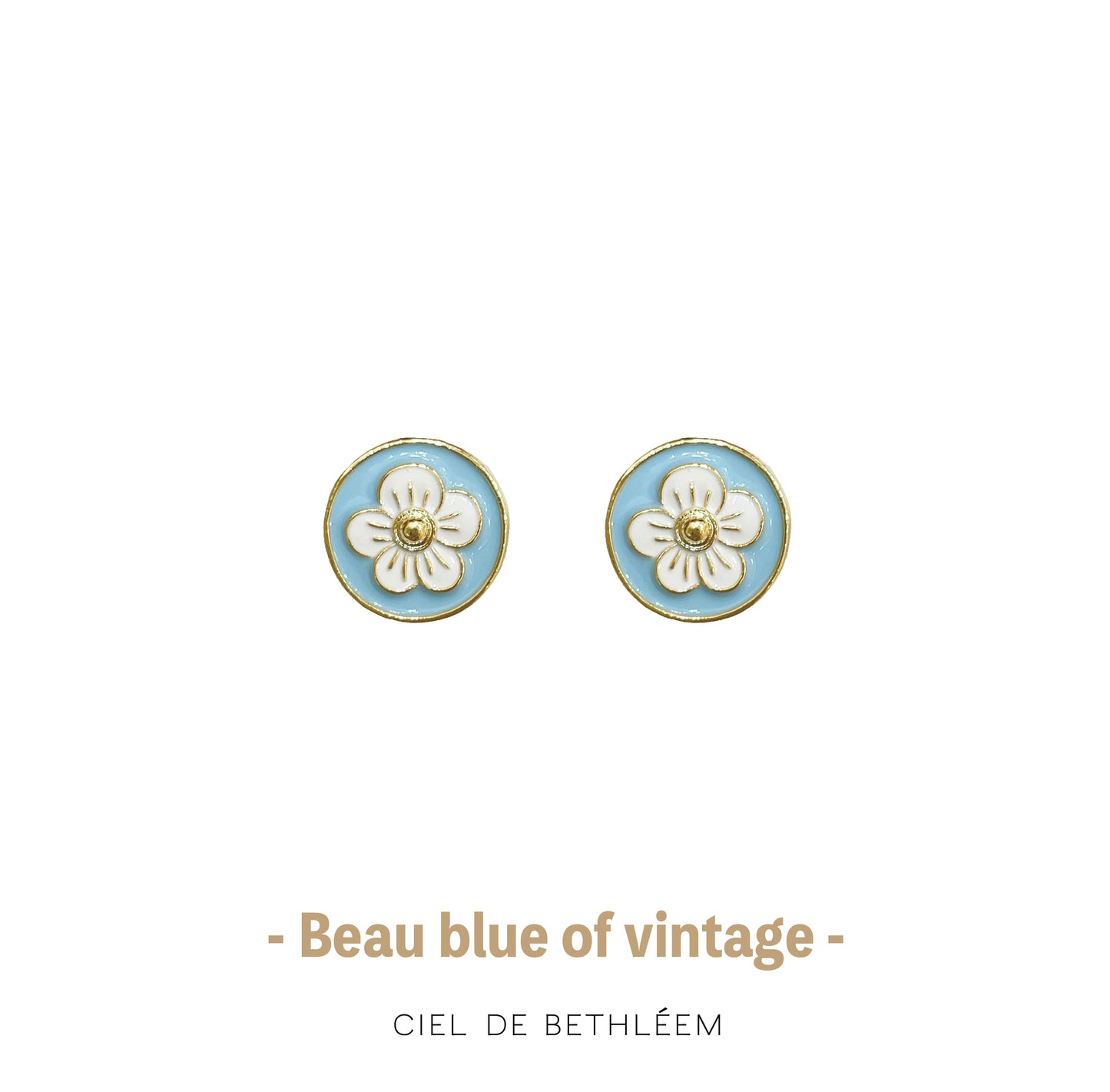 Beau blue of vintage