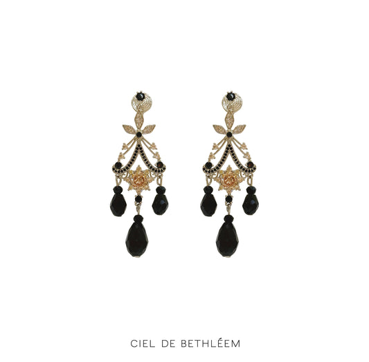 Maya Chandelier Clip-on Earrings