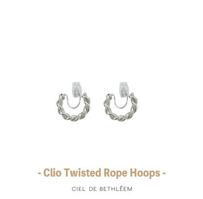 Clio Twisted Rope Hoops