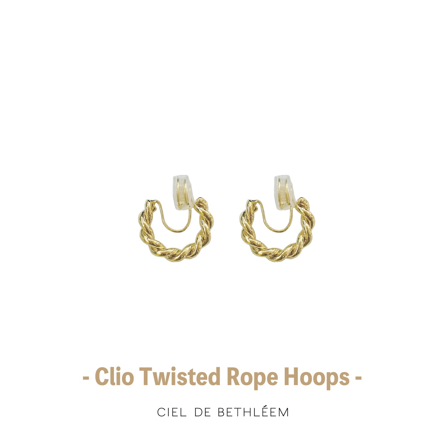 Clio Twisted Rope Hoops