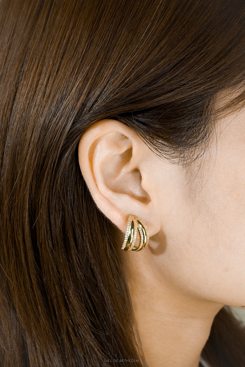 Crown of Conviction Clip-on Earrings