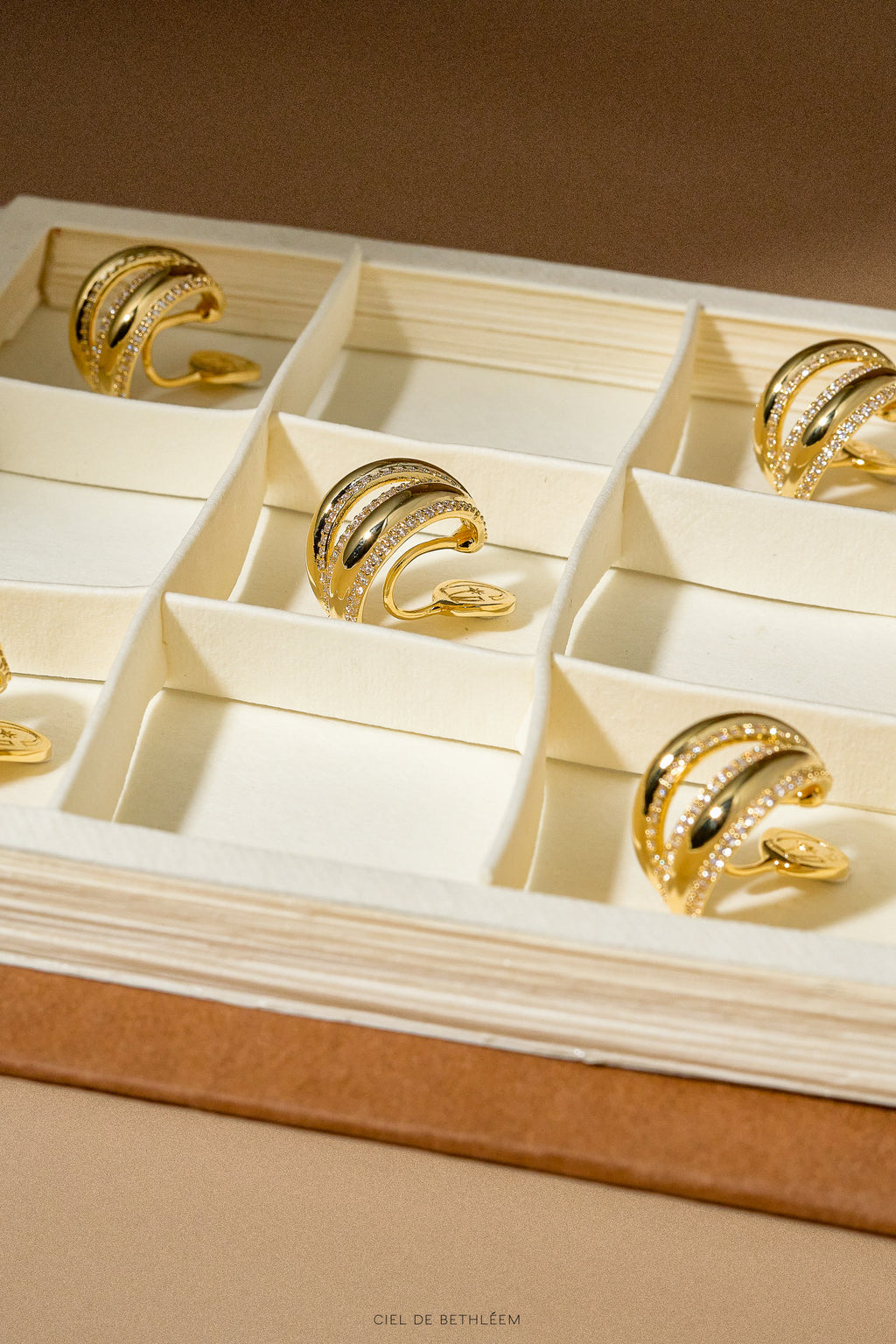 Crown of Conviction Clip-on Earrings