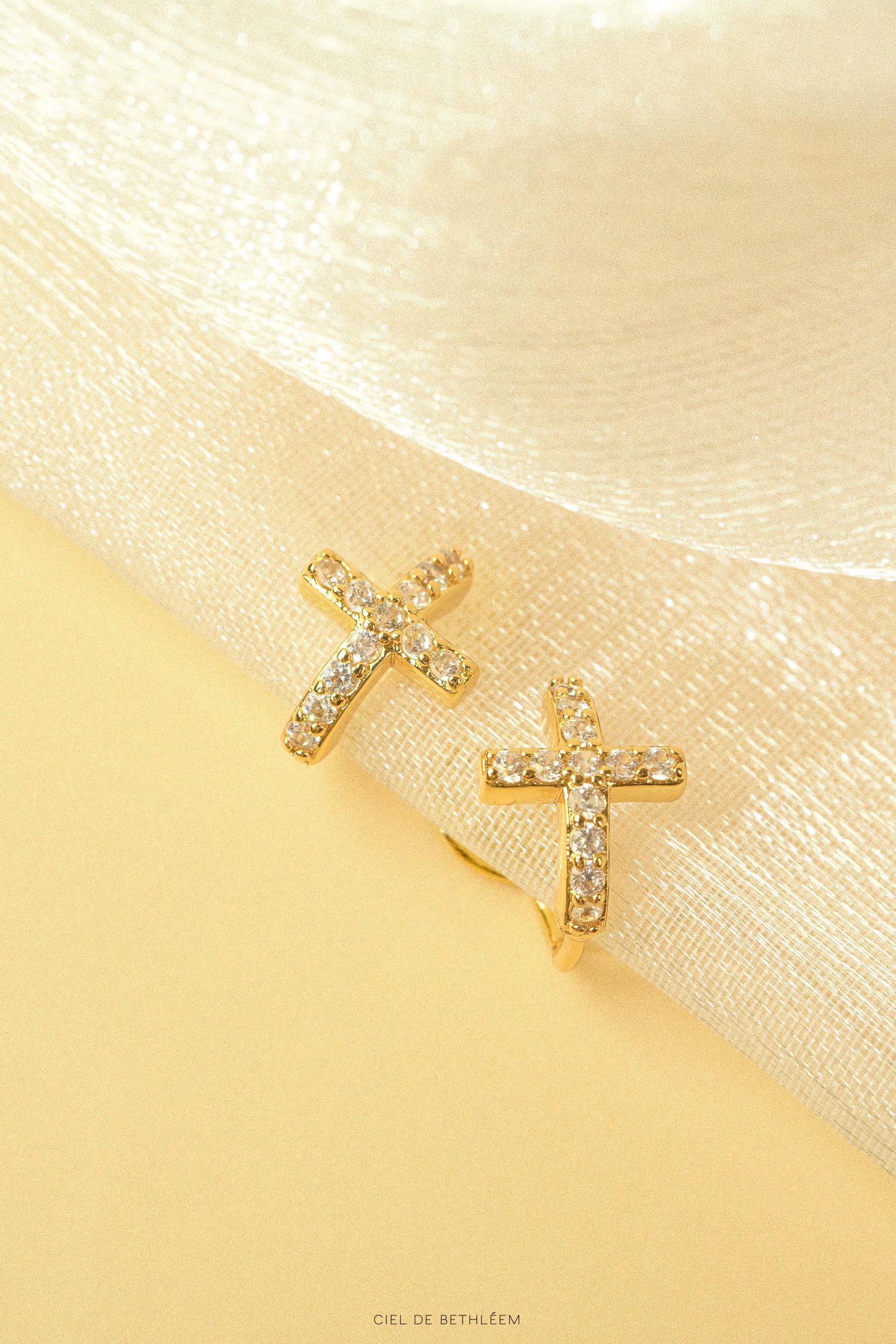 Mini Cross Hoops