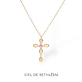 Rose Cross Necklace
