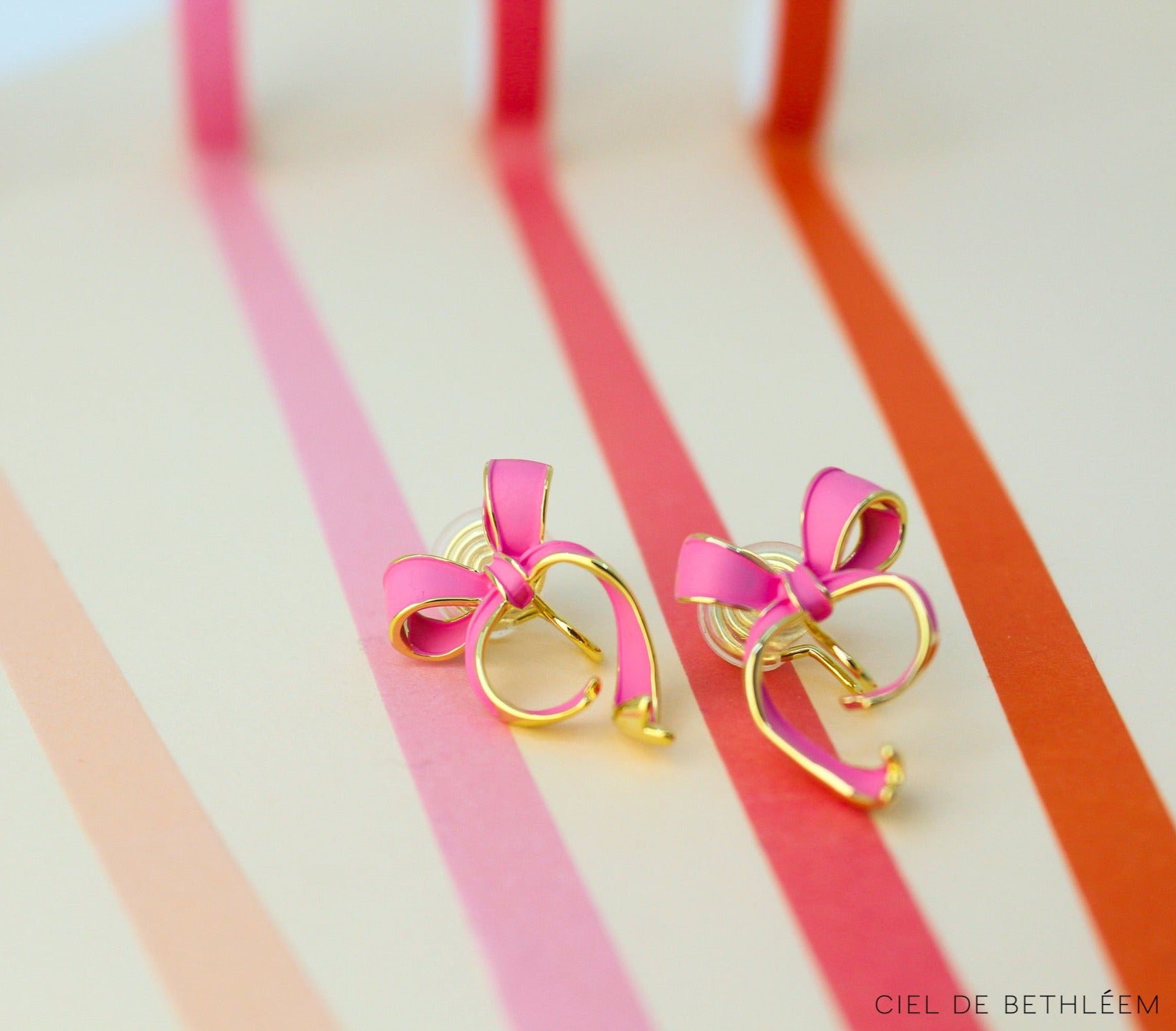 Ballerina Bow Earrings