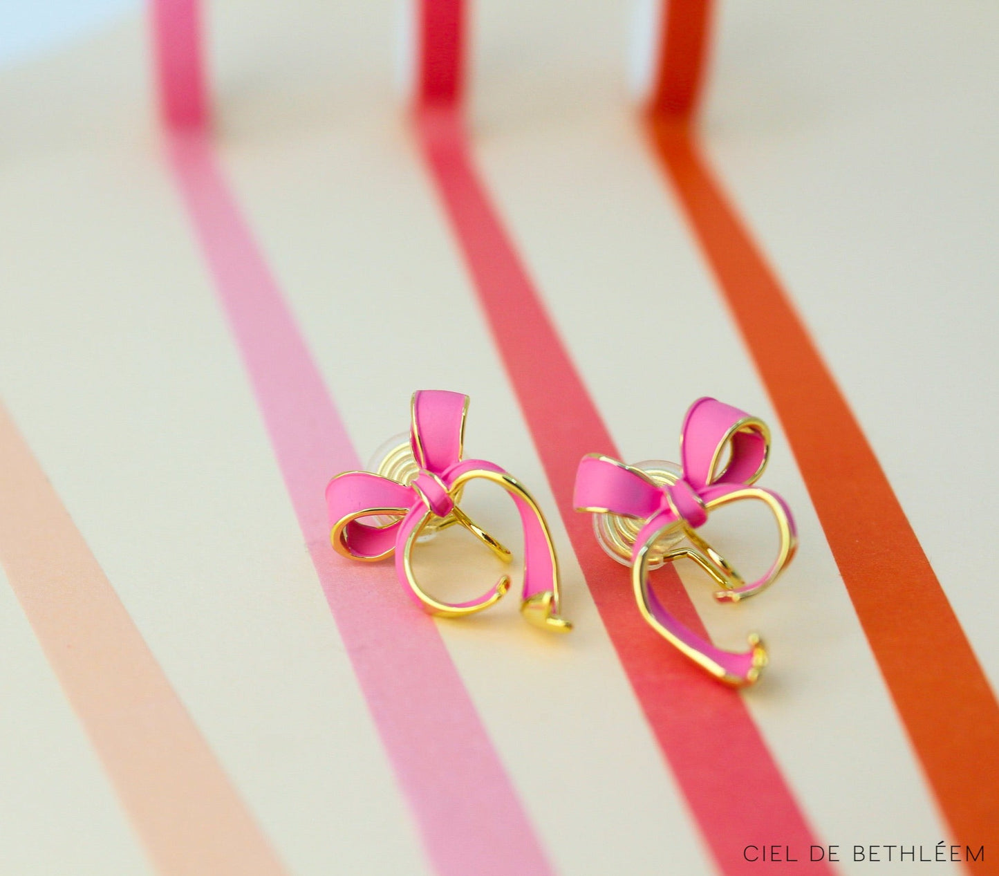 Ballerina Bow Earrings